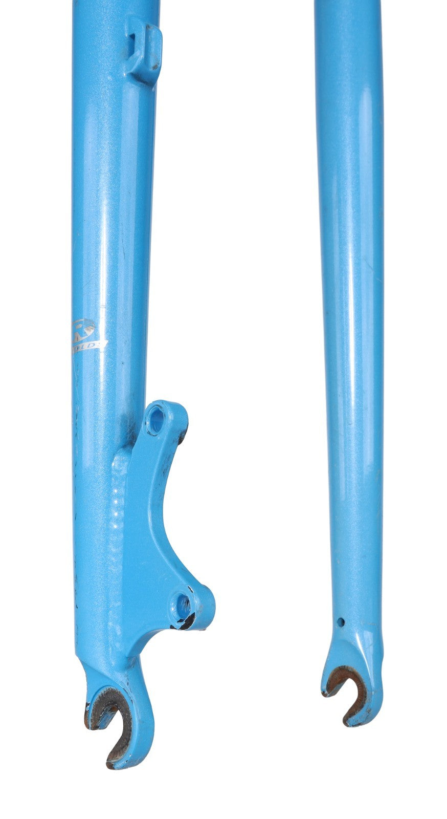 Niner Reynolds Steel Mtn Bike Fork 29" Disc 1 1/8" Straight BLUE 9x 100mm QR MTB