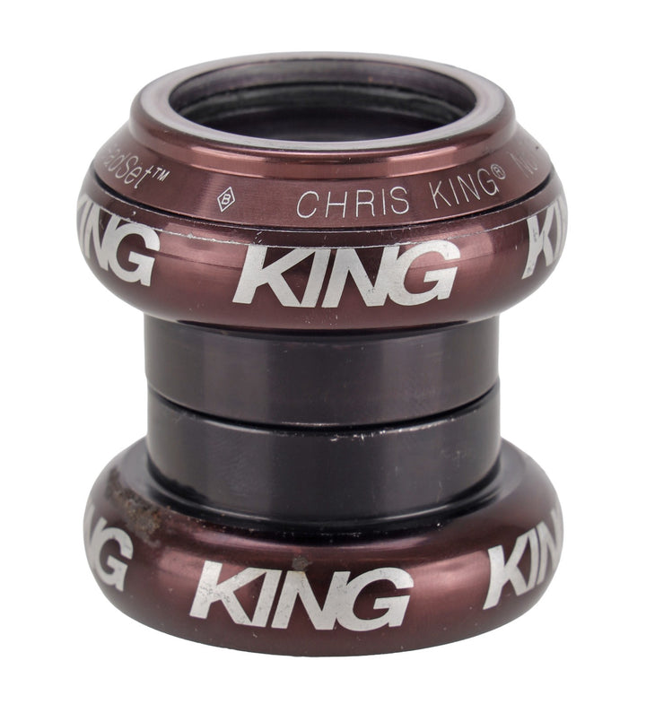Chris King NoThreadSet External Cup Road Bike Headset 1 1/8" 34mm BLACK MTB