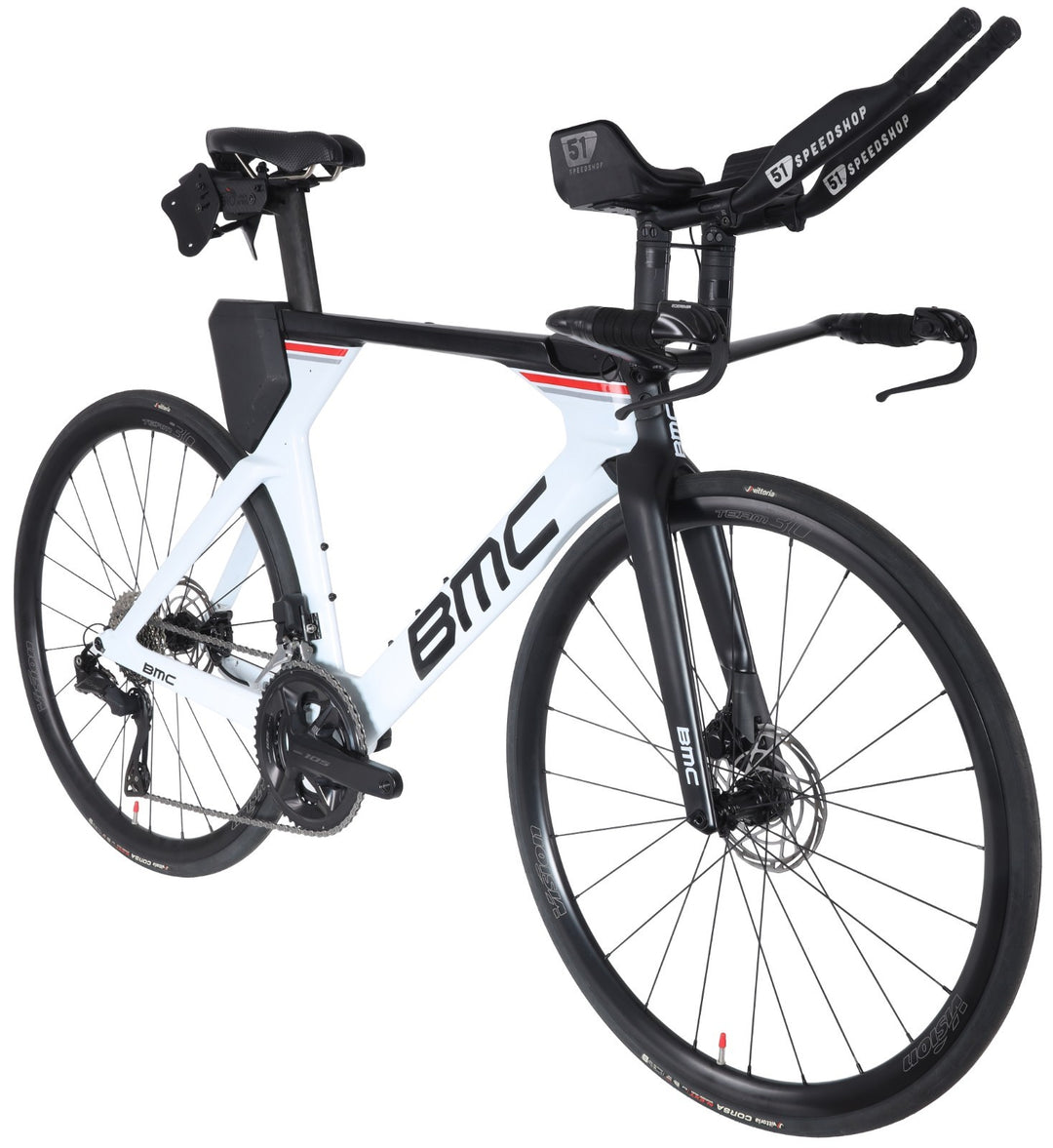 BMC Timemachine 01 Disc Two Carbon Time Trial Bike ML Shimano 12 Sp 105 Di2 2023