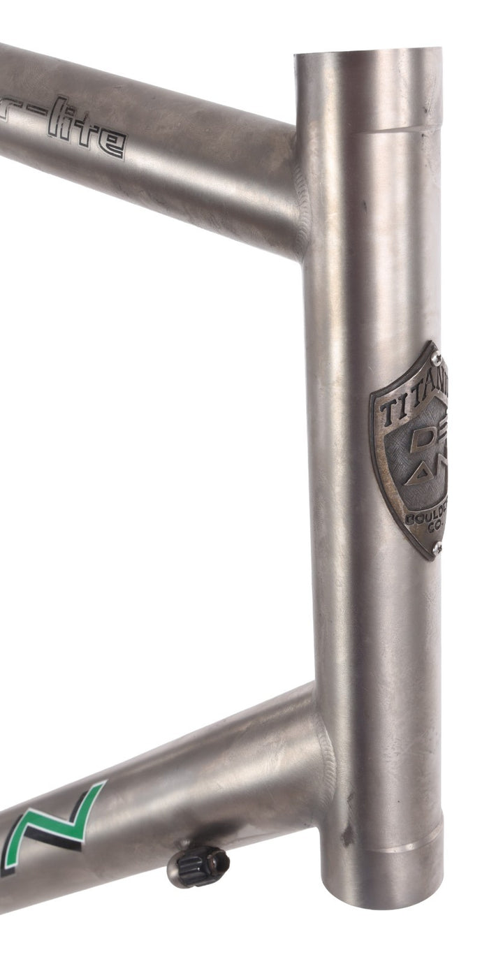 DEAN Bikes Super-Lite Titanium Road Bike Frame 62cm QR Rim Brake USA Gravel CX