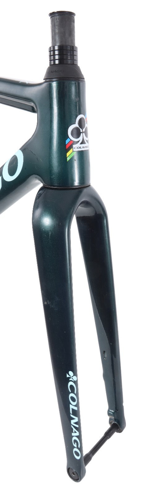 Colnago G3-X Gravel Carbon Disc Frameset 49cm Green/Blue 700c T/A Italy 2025