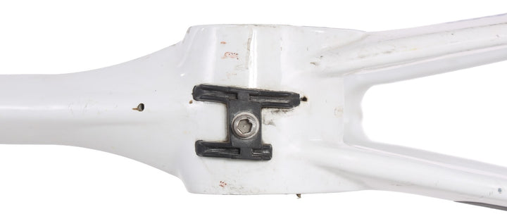 LOOK KG486 Carbon Road Race Bike Frameset White/Blue QR Rim Brake 55cm 700c 2004