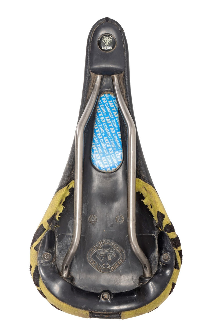 WTB Yeti Mountain Bike Saddle 130mm 7 x 7mm Titanium Rail Vintage MTB Gravel