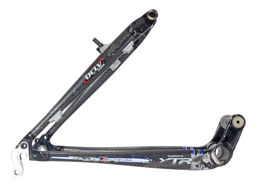 2003 Trek Top Fuel 100 OCLV Carbon Mtn Bike REAR TRIANGLE 19.5" MC Rocker Link