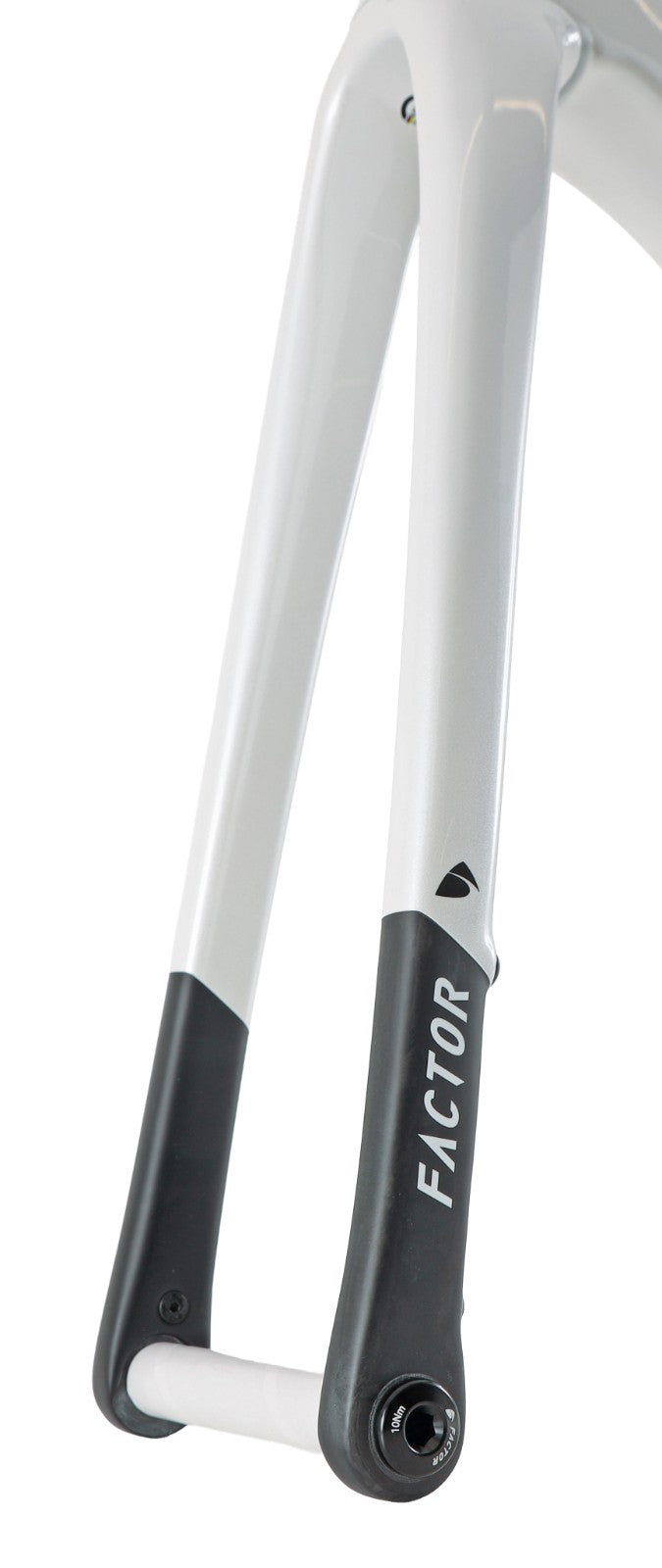 Factor O2 Disc Carbon Road Bike Frameset 58cm Pearl White Race Cycling CX 2020