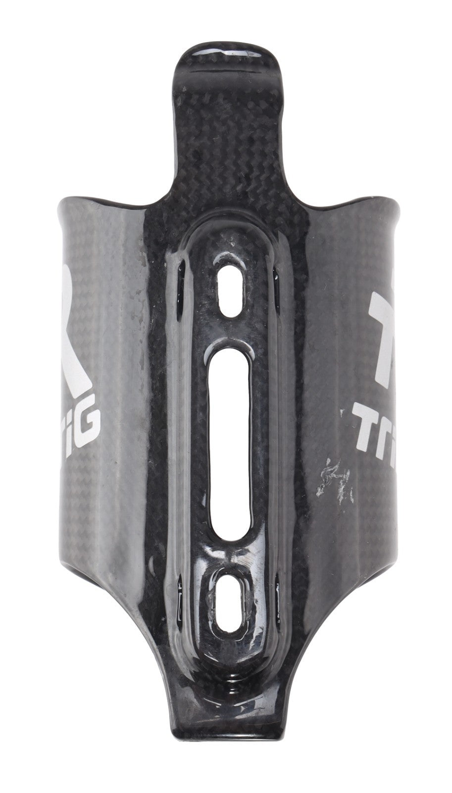 TriRig Kappa Carbon Fiber Triathlon TT Bike Water Bottle Cage Gloss Black 1 CAGE