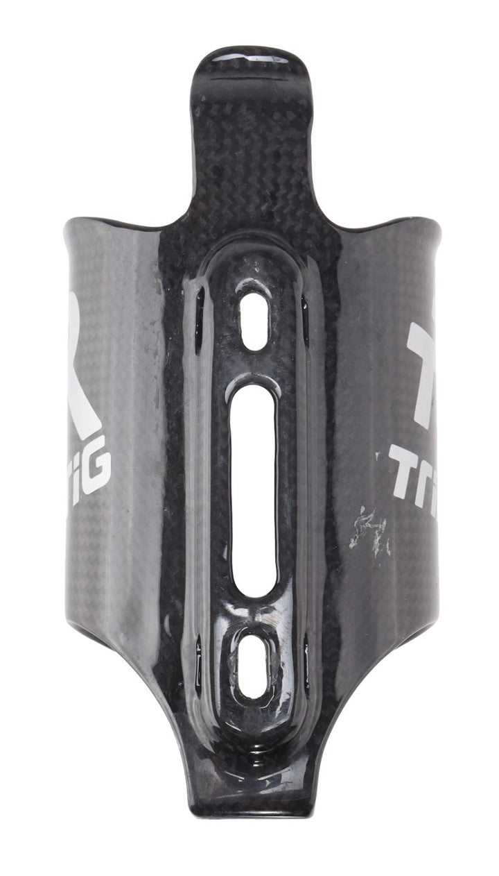 TriRig Kappa Carbon Fiber Triathlon TT Bike Water Bottle Cage Gloss Black 1 CAGE
