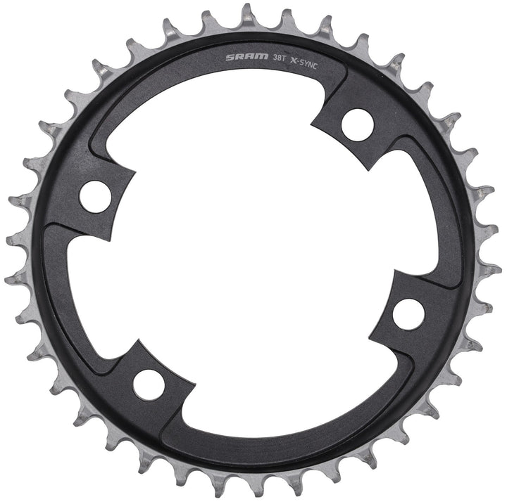 SRAM X-Sync AXS 12/13 Speed Road Bike Chainring 38T 4-Bolt 107 BCD Gravel