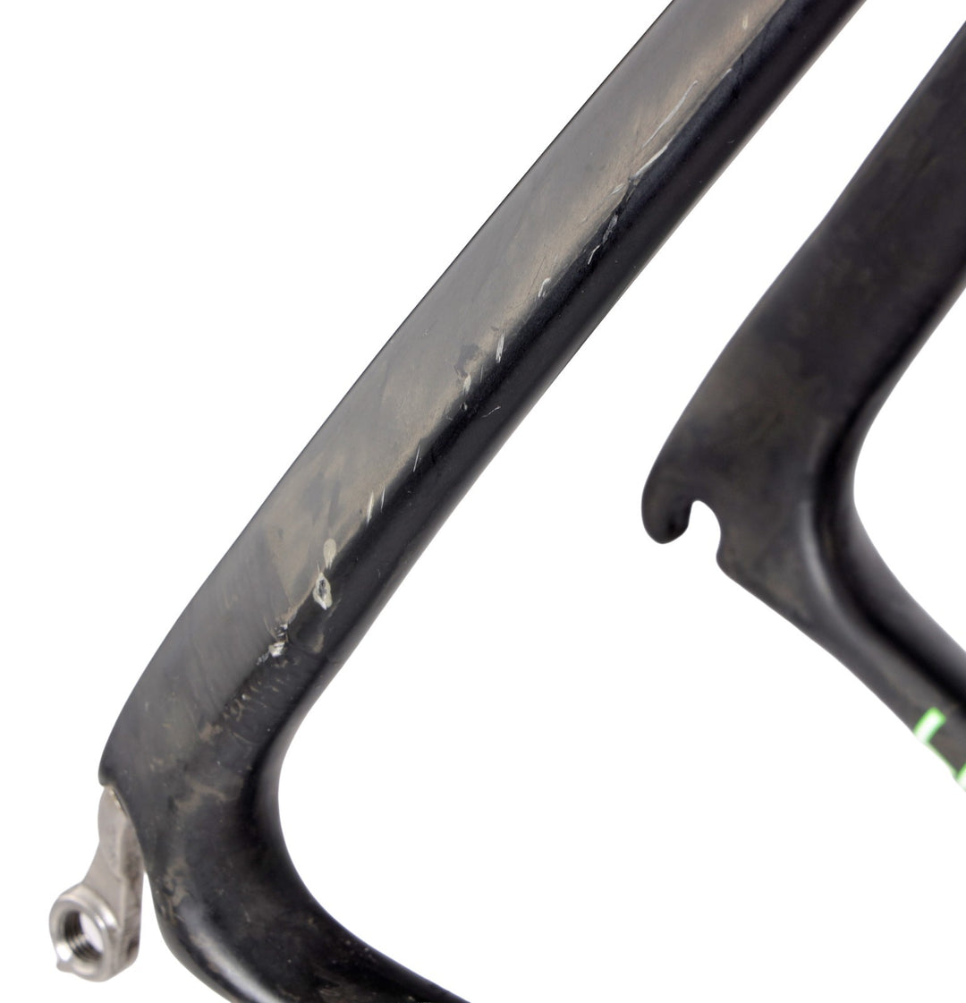 Litespeed C1 Carbon Road Bike Frameset XL Nude/White/Green 700c QR Rim Aero 2013