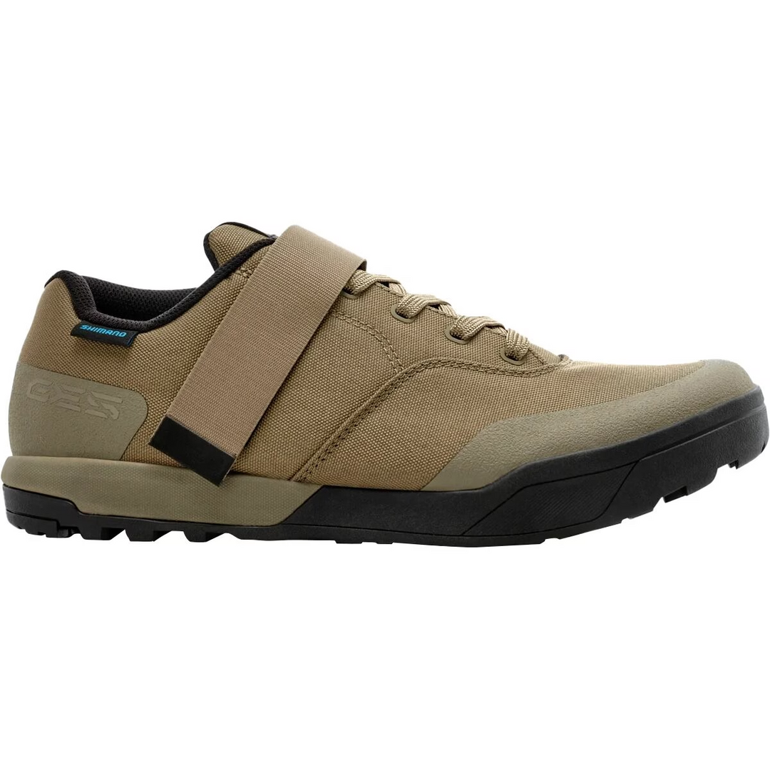 Shimano GE5 Trail Bike Shoes EU 43 US Men 9 2-Bolt Lace Up SAND BEIGE E-Bike