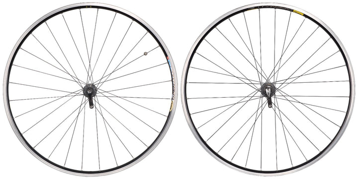 Mavic Open Pro DT Swiss 240s Alloy Road Wheelset Campagnolo 9-12 Spd 700c Rim QR