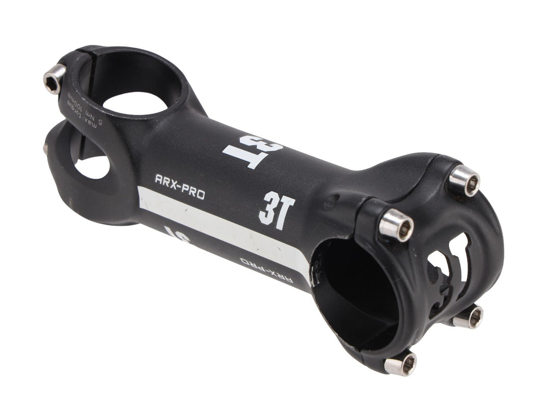 3T ARX-PRO Alloy Road Bike Stem 31.8 x 100mm 17º BLACK 1 1/8" Gravel