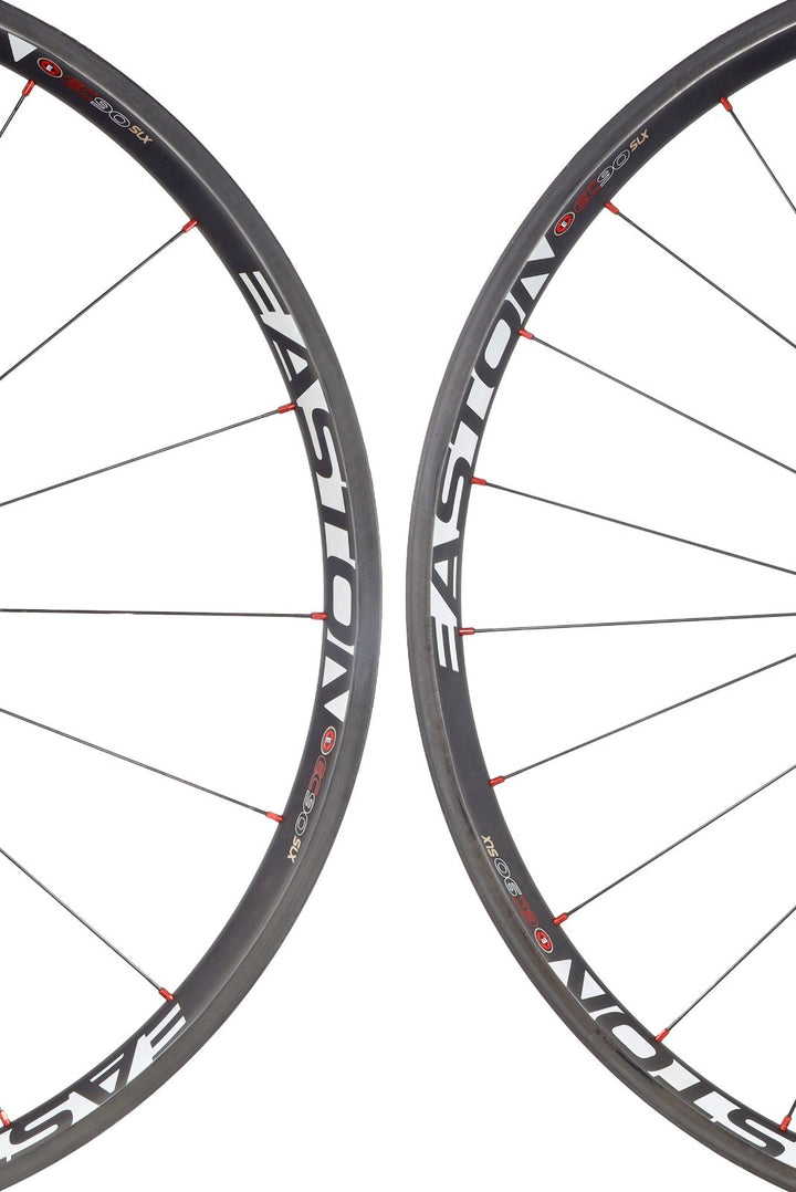 Easton EC90 SLX Carbon Tubular Road Wheelset Shimano 11 Spd 700c Rim Brake QR R4