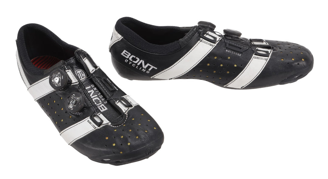Bont Cycling Vaypor+ Carbon Road Bike Shoes EU 47 US Men 12 Black BOA 3-Bolt