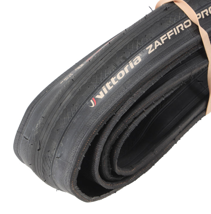 Vittoria Zaffiro Pro Clincher Road Bike Tire 700 x 25c BLACK Graphene 2.0 Tri TT