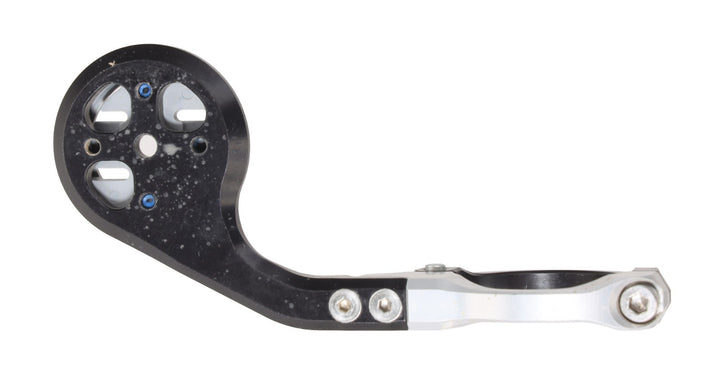 K-Edge Wahoo Race Mount Road Bike 31.8mm Clamp BLACK/SILVER Gravel Out Front