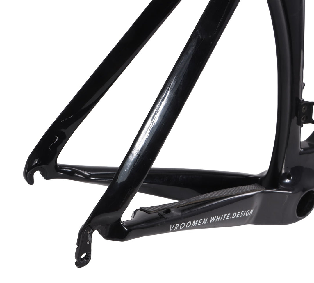 Cervelo S5 Team Carbon Aero Road Bike Frameset 56cm BLACK 700c Rim QR Race 2012