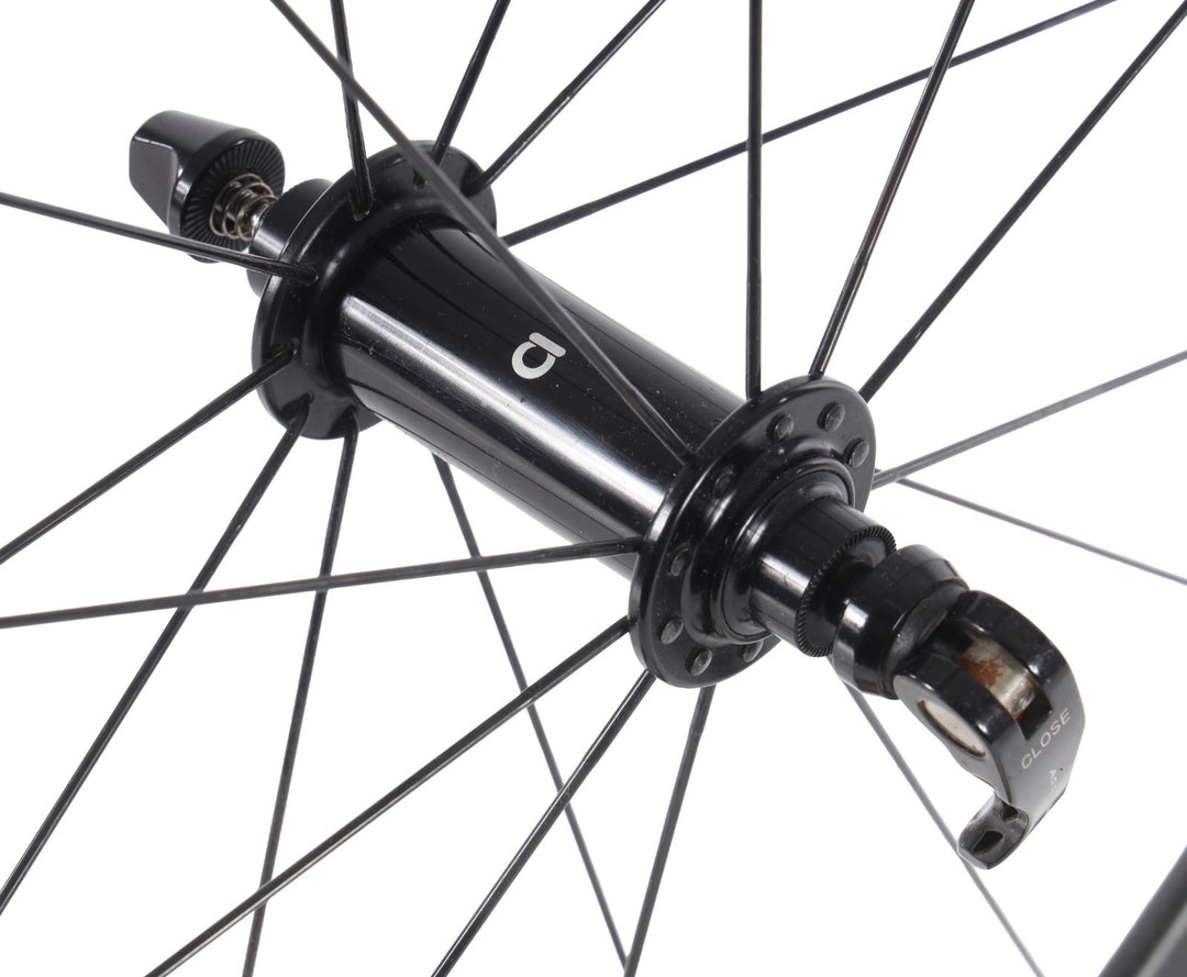 Asterion Carbon Sport 50T Tubular Road Wheelset Shimano 11 Spd 700c Rim Brake QR