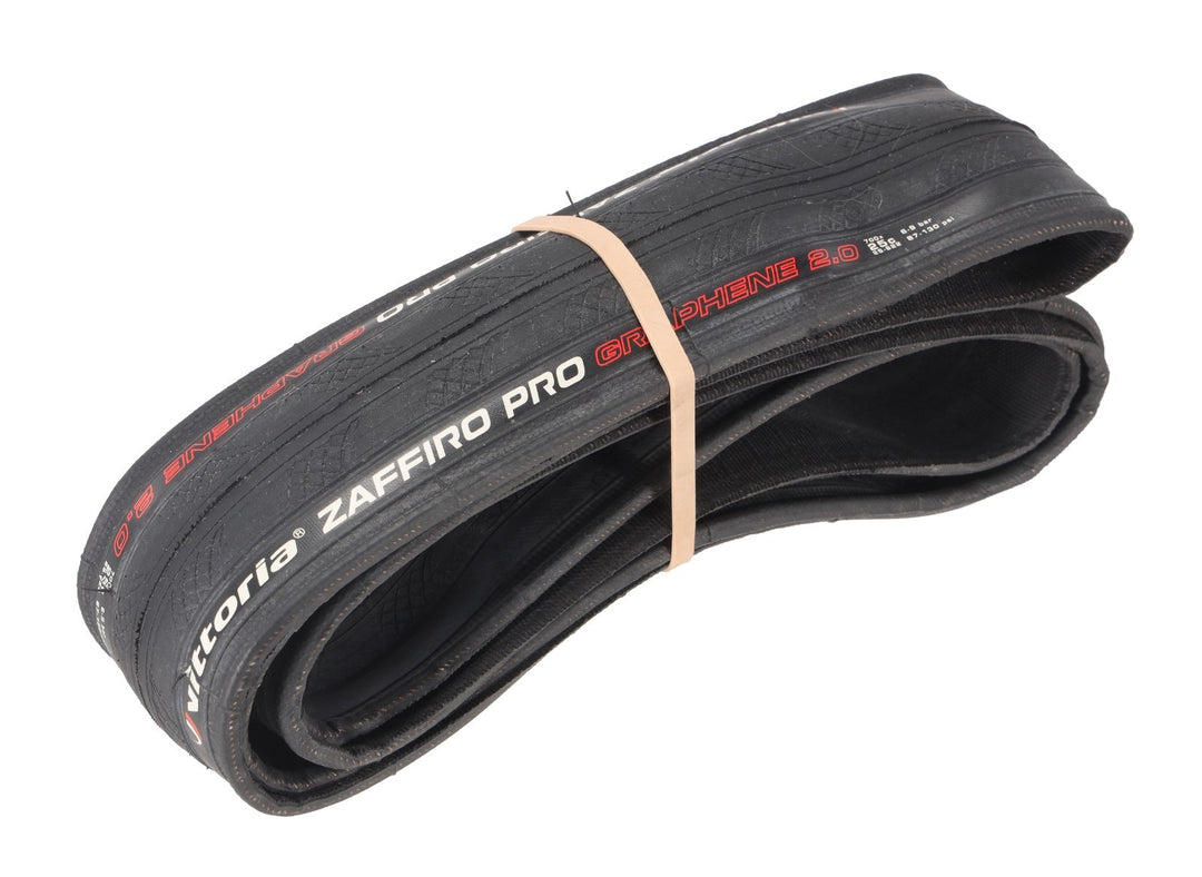 Vittoria Zaffiro Pro Clincher Road Bike Tire 700 x 25c Graphene 2.0 TT Triathlon