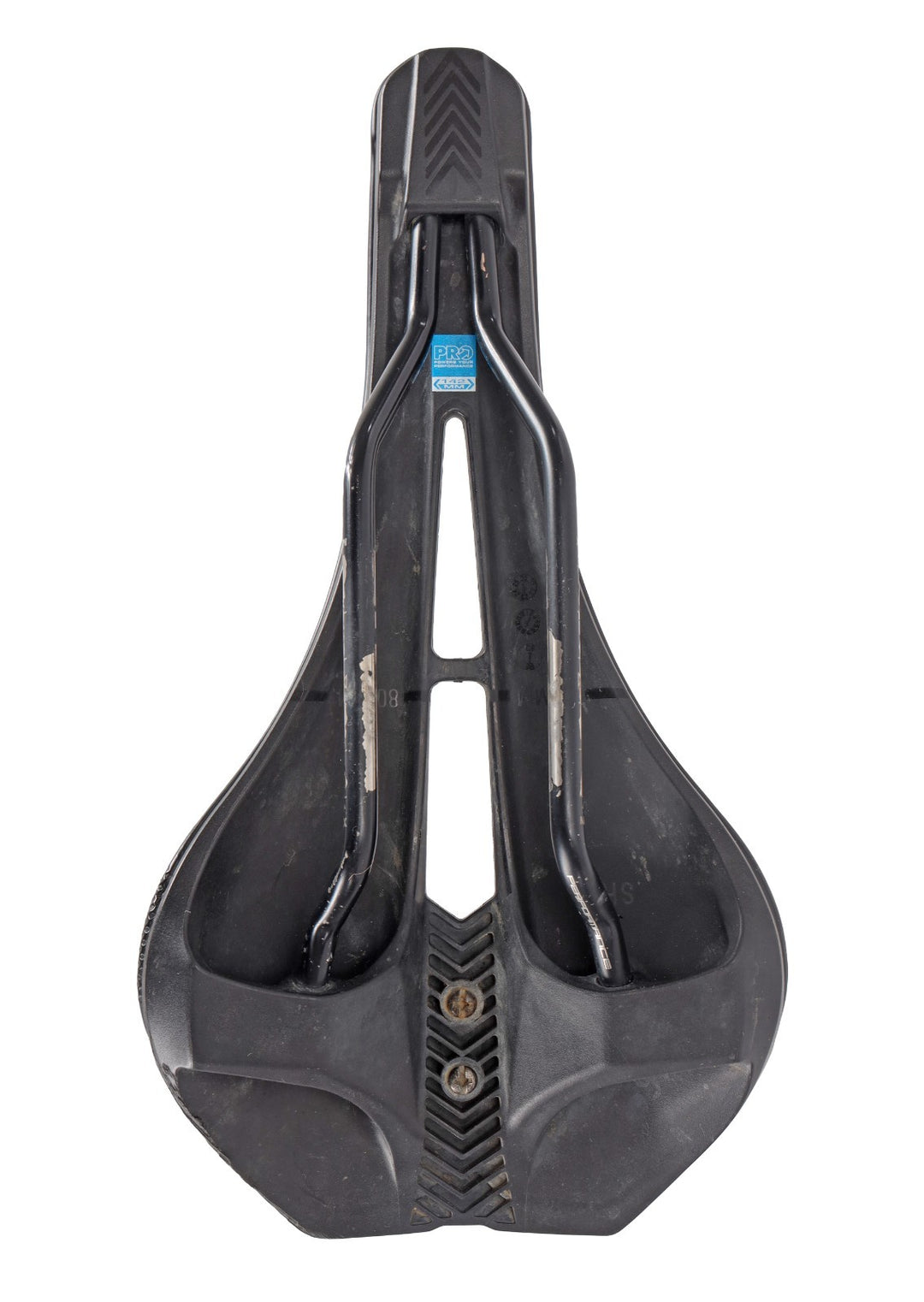 PRO Turnix Performance Carbon Road Bike Saddle 142mm 7 x 7mm INOX Gravel BLACK