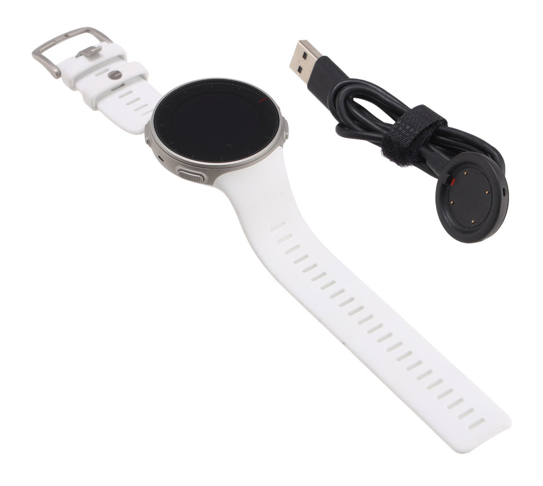 Polar Vantage V Pro Multisport GPS Watch WHITE Tri Training Running Cycling
