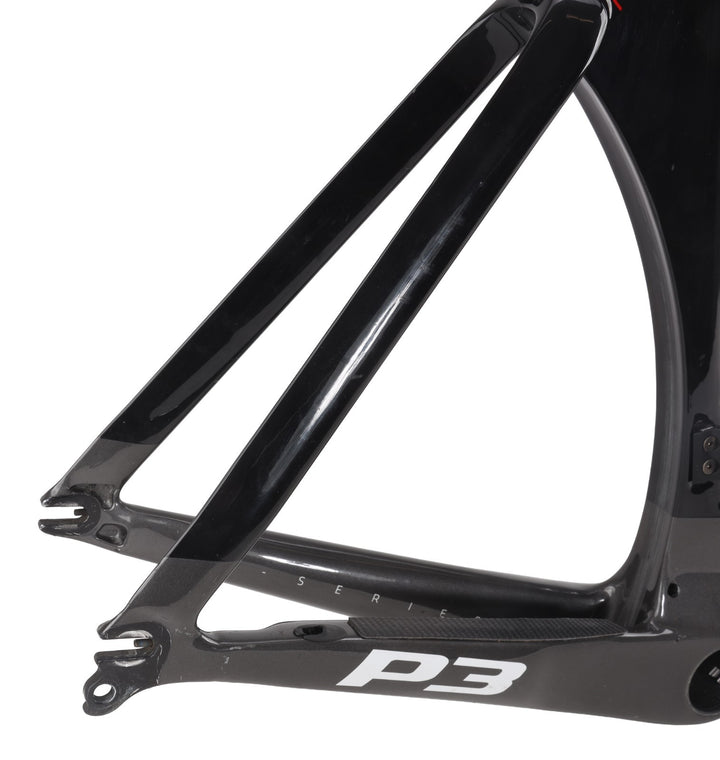 Cervelo P3 Carbon Aero Time Trial Bike Frameset 58cm BLACK/GREY 700c Rim QR 2018