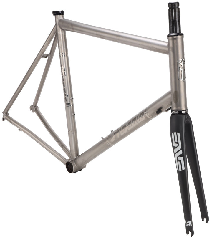 Mosaic RT-1 Titanium Road Bike Frameset XL 60cm 700c QR ENVE Chris King 2000's