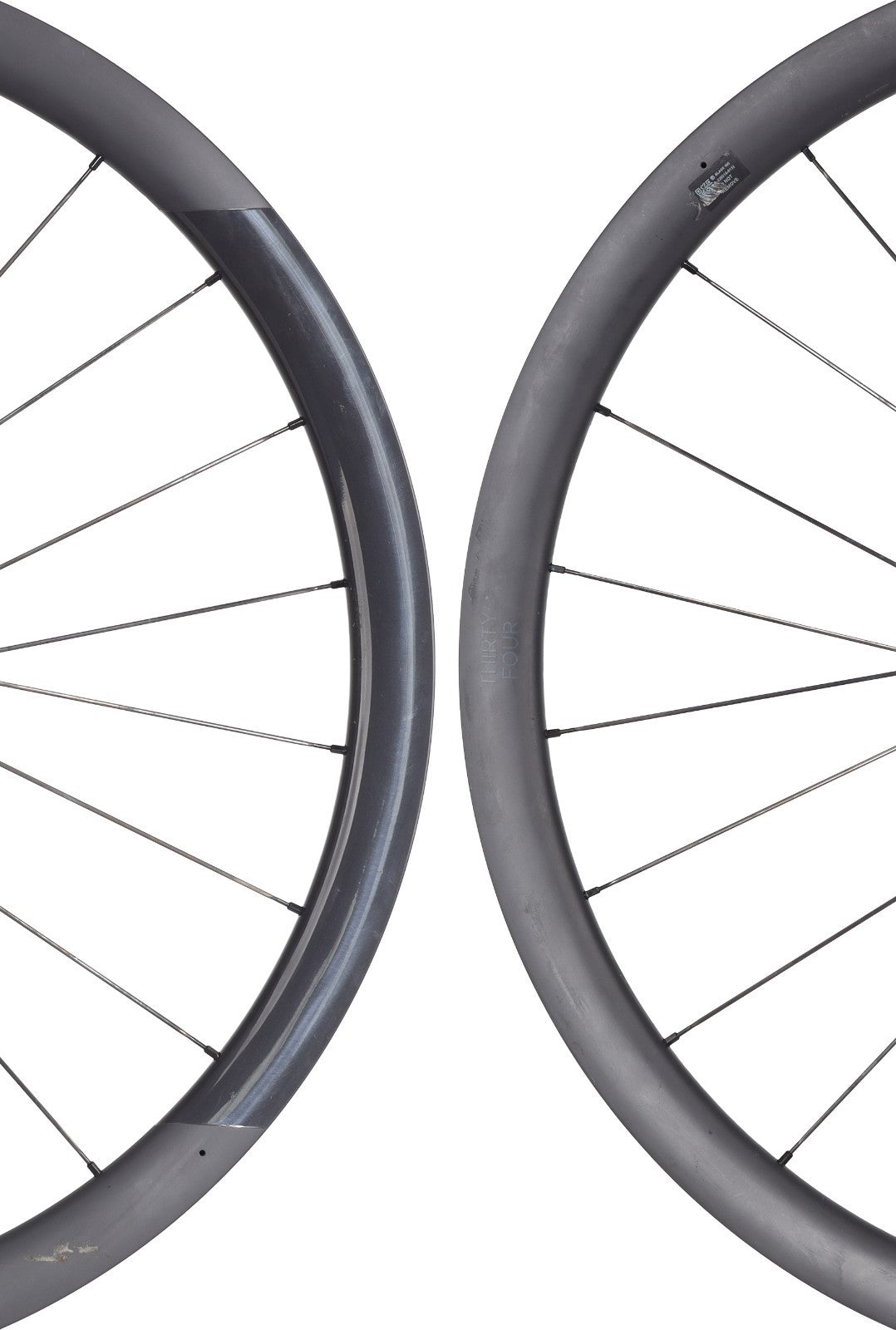 Black Inc Thirty Four Carbon Tubeless CL Disc 12s Road Bike Wheelset SRAM XDR