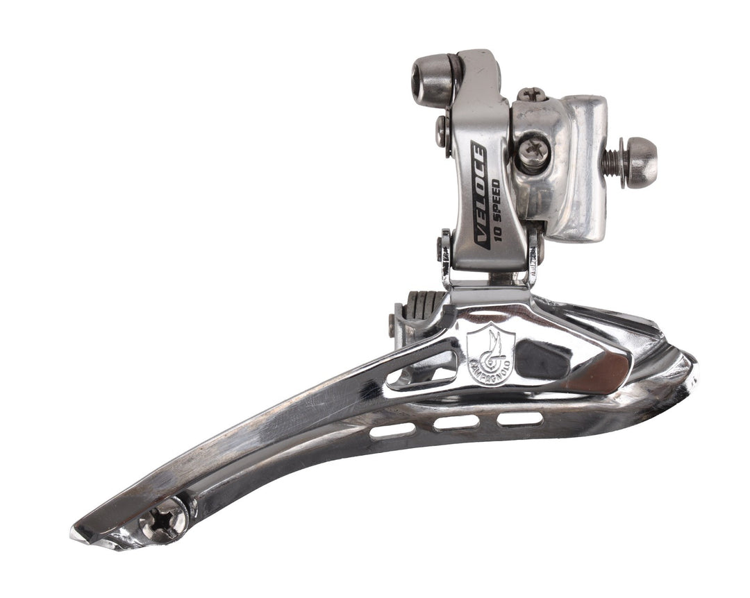 Campagnolo Veloce 2 x 10 Speed Road Bike Front Derailleur Braze-on Vintage