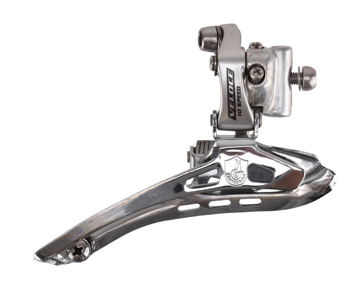 Campagnolo Veloce 2 x 10 Speed Road Bike Front Derailleur Braze-on Vintage
