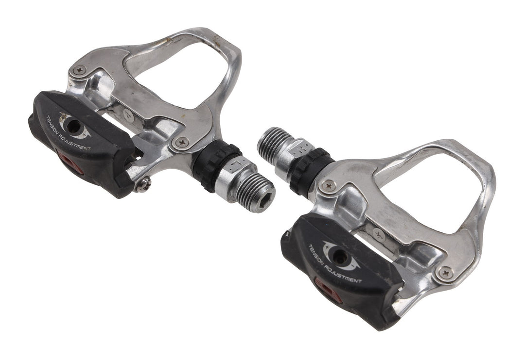 Shimano 105 PD-5700 SPD-SL Clipless Road Bike Pedals SILVER 9/16" CrMo Triathlon