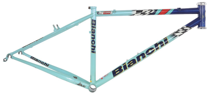Bianchi Tycoon Boron 5000 Steel Mountain Bike Frame 26" Celeste S/M Hardtail MTB