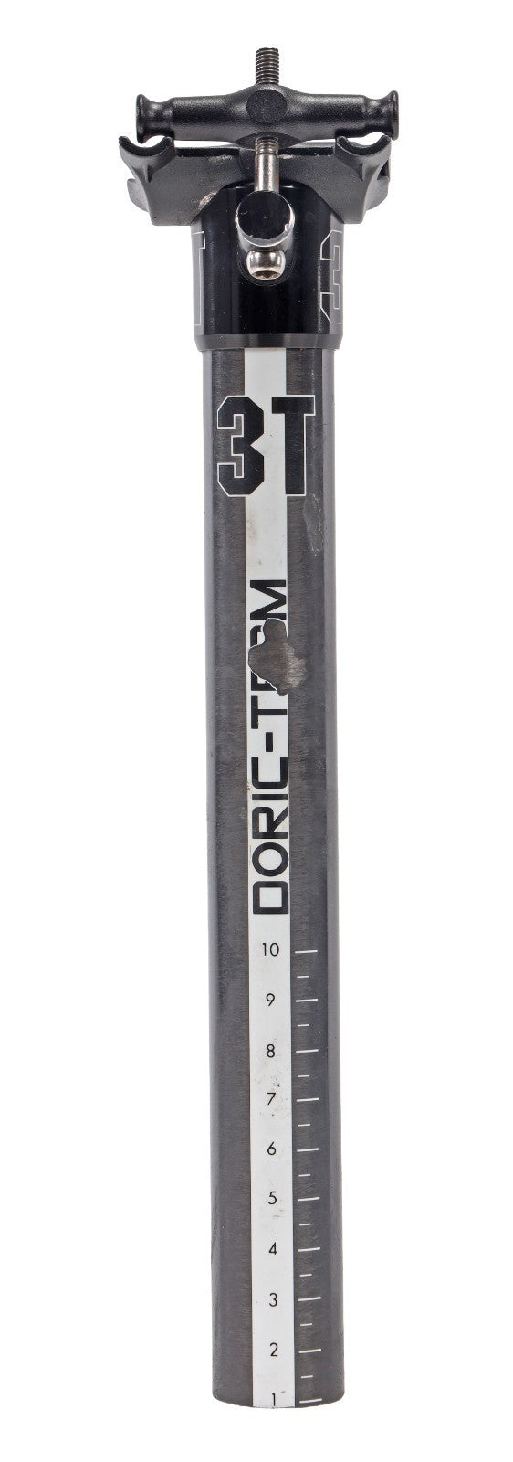 3T Doric-Team Carbon Road Bike Seatpost 27.2 x 250mm 0mm Offset Gravel 7 x 7mm