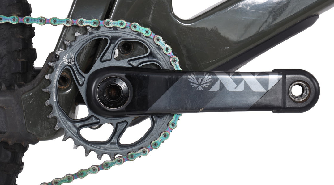 Santa Cruz Bronson CC XX1 Carbon Mtn Bike 1x 12s SM Moss/Blue MX Fox SRAM 2022