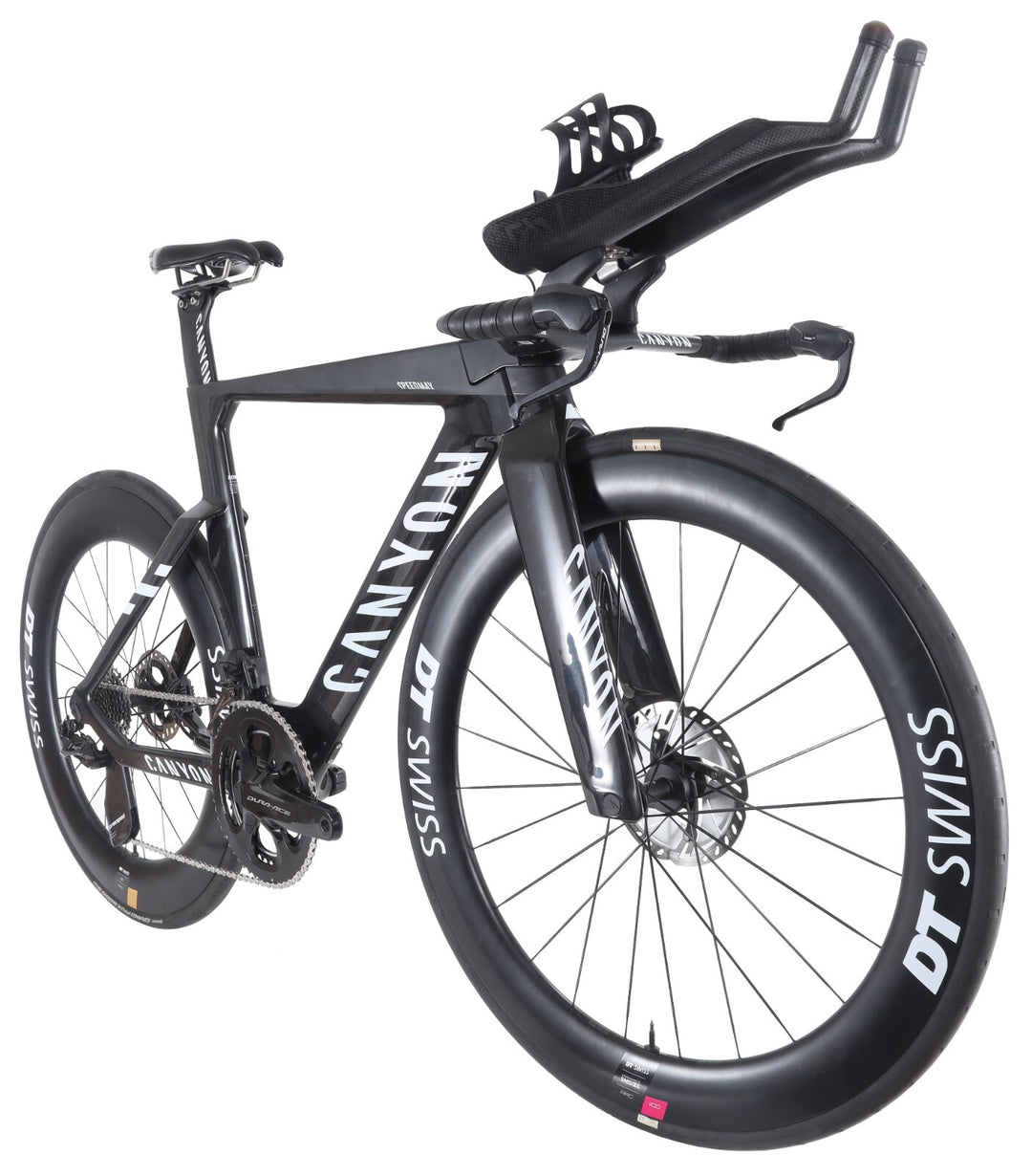 Canyon Speedmax CFR Disc Di2 2x 12s Carbon Tri Bike SMALL Dura-Ace Power Meter