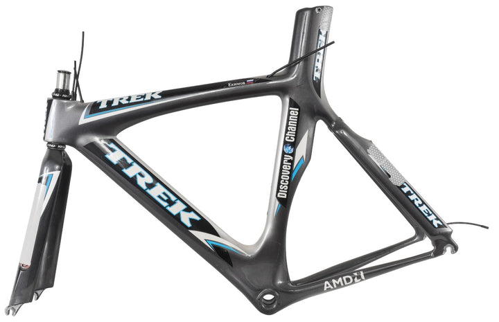 Trek Discovery Channel Team Time Trial Carbon Bike Frame 56cm SILVER Team Issue