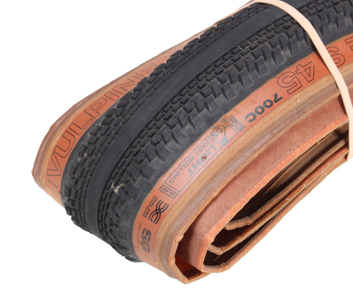 WTB Vulpine S 700 x 45c TCS Tubeless Gravel Bike Tire TAN WALL 120TPI Light Fast