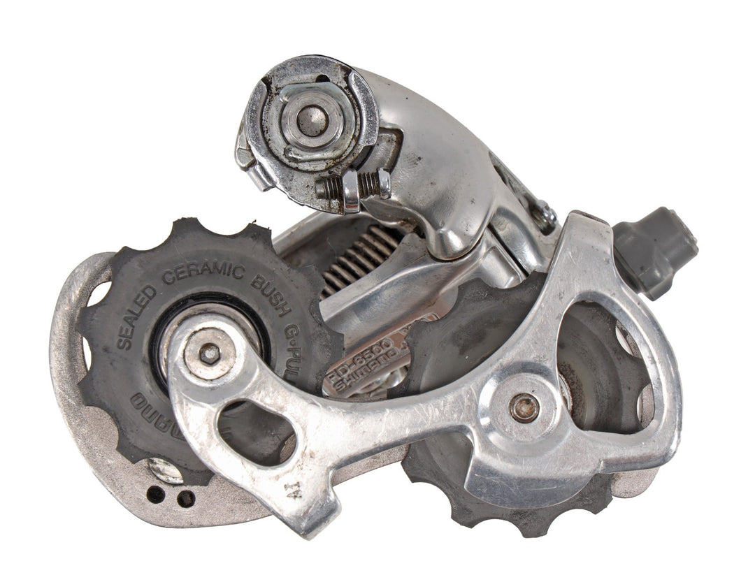 Shimano Ultegra RD-6500 SS 9 Speed Road Bike Rear Derailleur Short Cage Silver