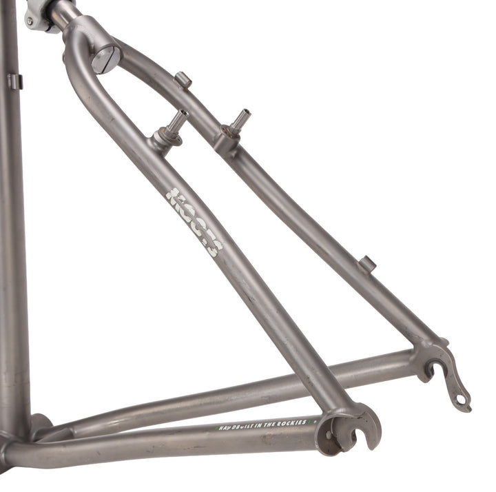 Moots YBB Superlight Titanium Softail Mtn Bike Frame 19" 30mm Rim Brake USA Made