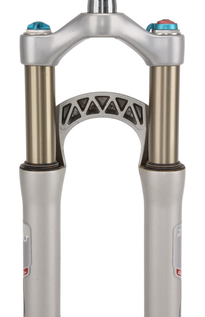 Fox Factory F100 RLT 32 Disc Mountain Bike Fork 26" 100mm w/ Lockout SILVER QR