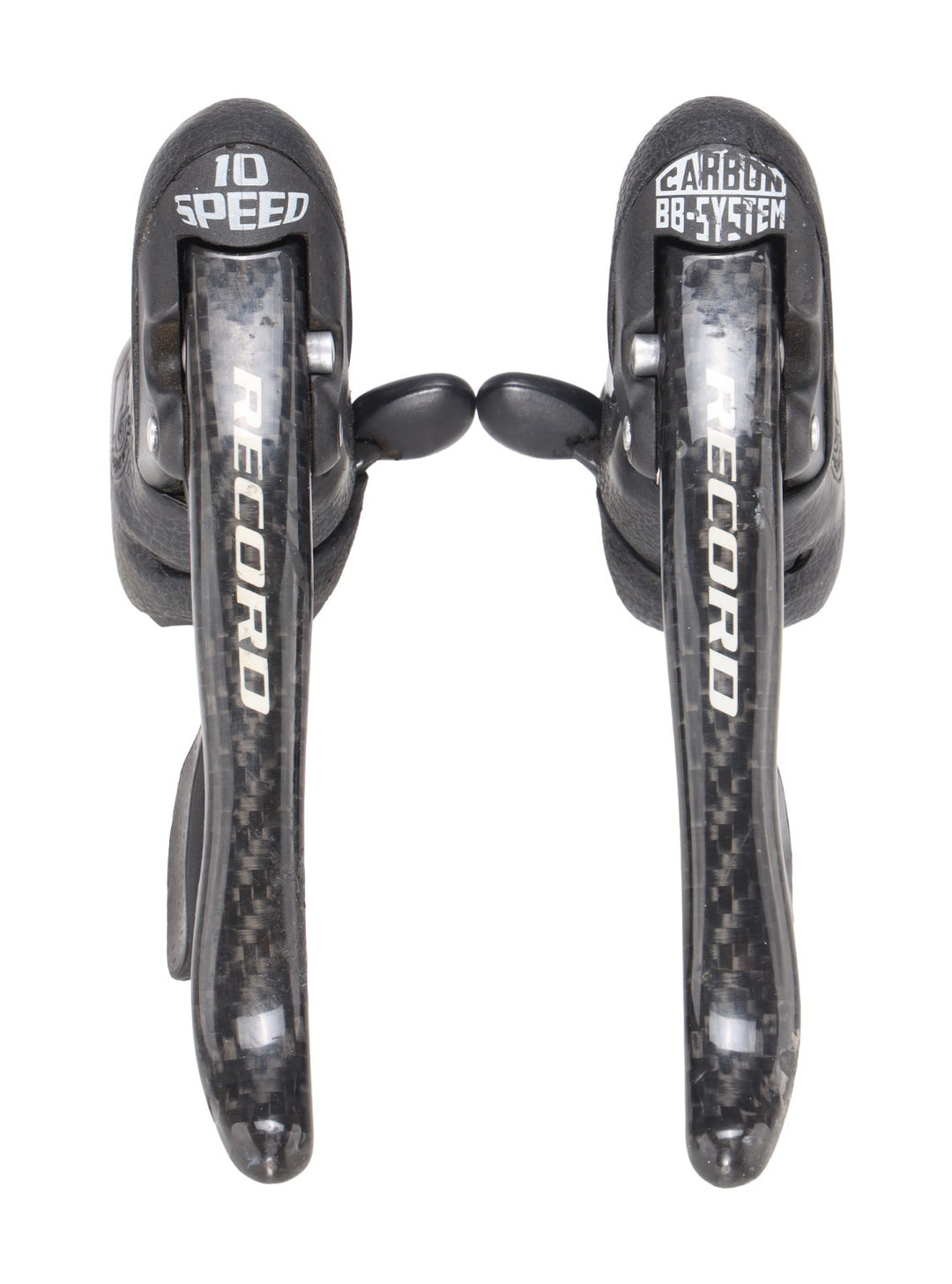Campagnolo Record Carbon BB System 2 x 10 Speed Road Bike Shifter SET Ergopower