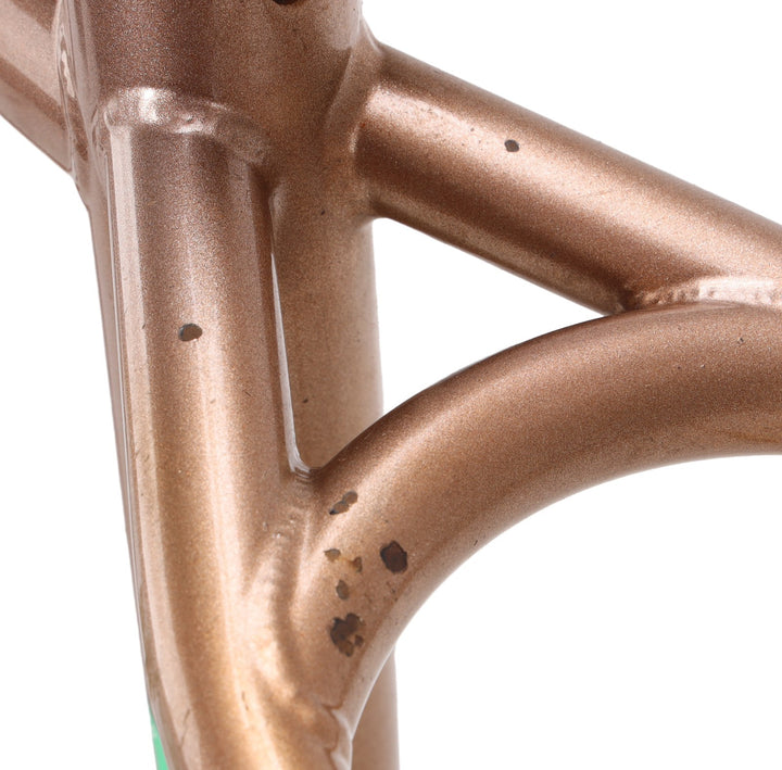Niner SIR 9 V1 Steel Mtn Bike Frame MED Single Speed 29" Solid Gold Reynolds 853