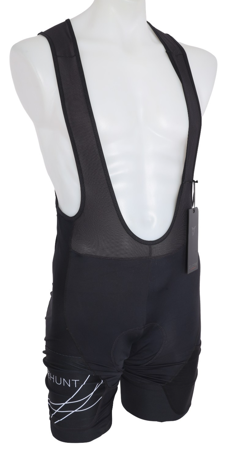 Cuore Hunt Wheels Pioneer Utility Cycling Bib Shorts Men SIZES Black Road Gravel