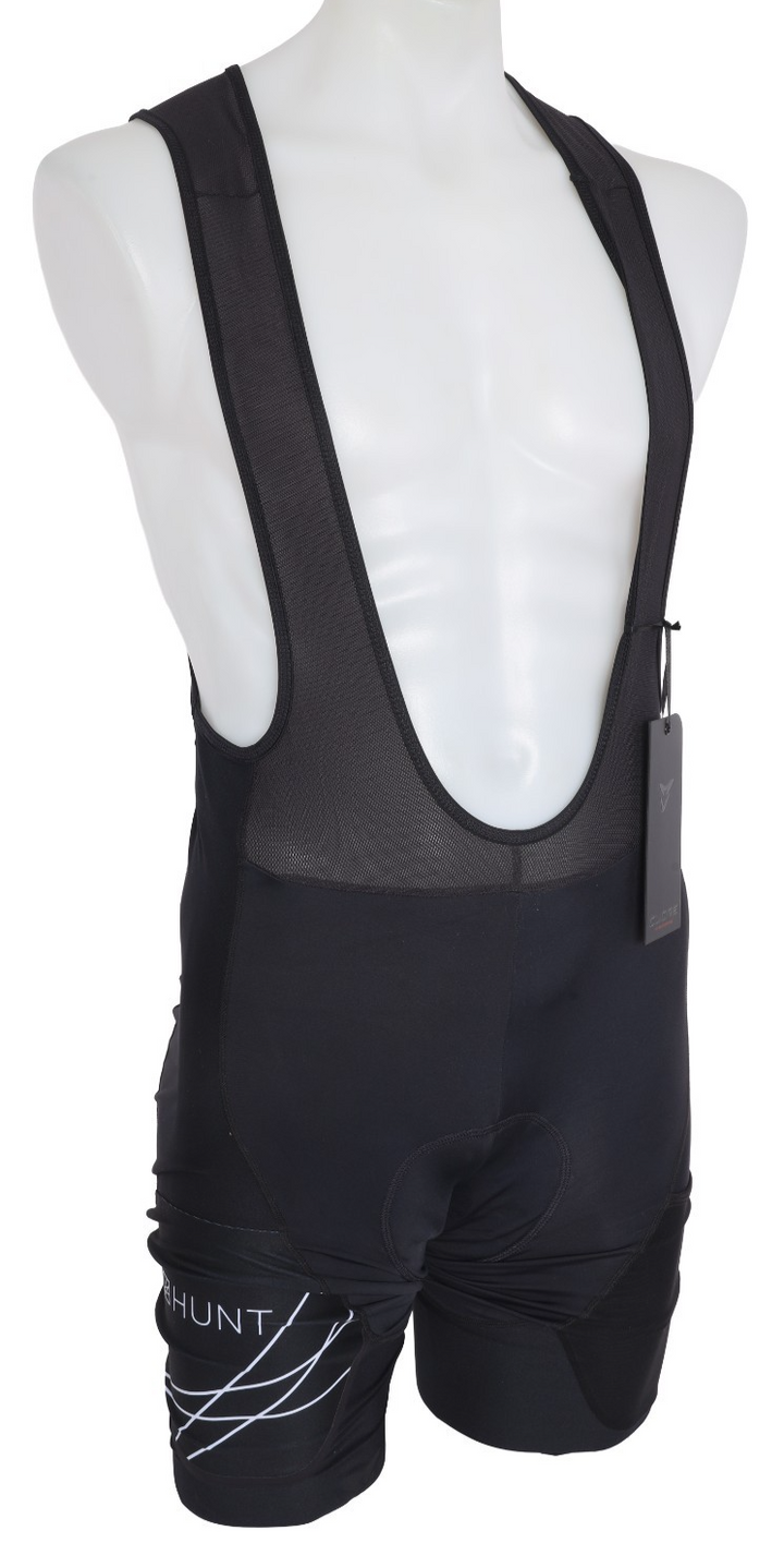 Cuore Hunt Wheels Pioneer Utility Cycling Bib Shorts Men SIZES Black Road Gravel
