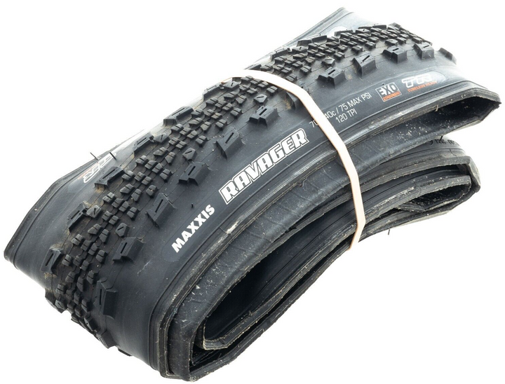 Maxxis Ravager Tubeless Gravel Bike Tire 700x 40c EXO TR 120 TPI Cyclocross Road