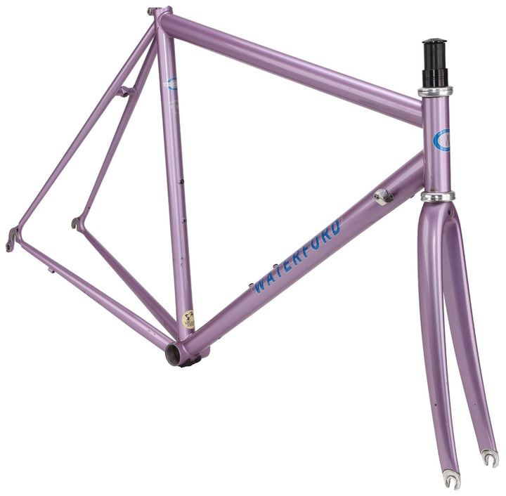Waterford R-33 Steel Road Bike Frameset 56cm Carbon PURPLE 700c QR Rim Brake USA