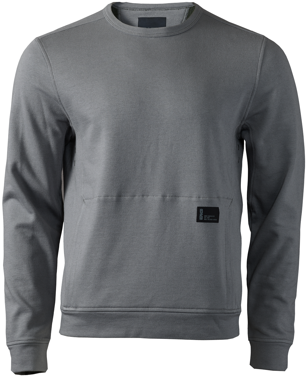 ENVE Composites Premium Merino Cotton Terry Crewneck Sweatshirt GREY SMALL