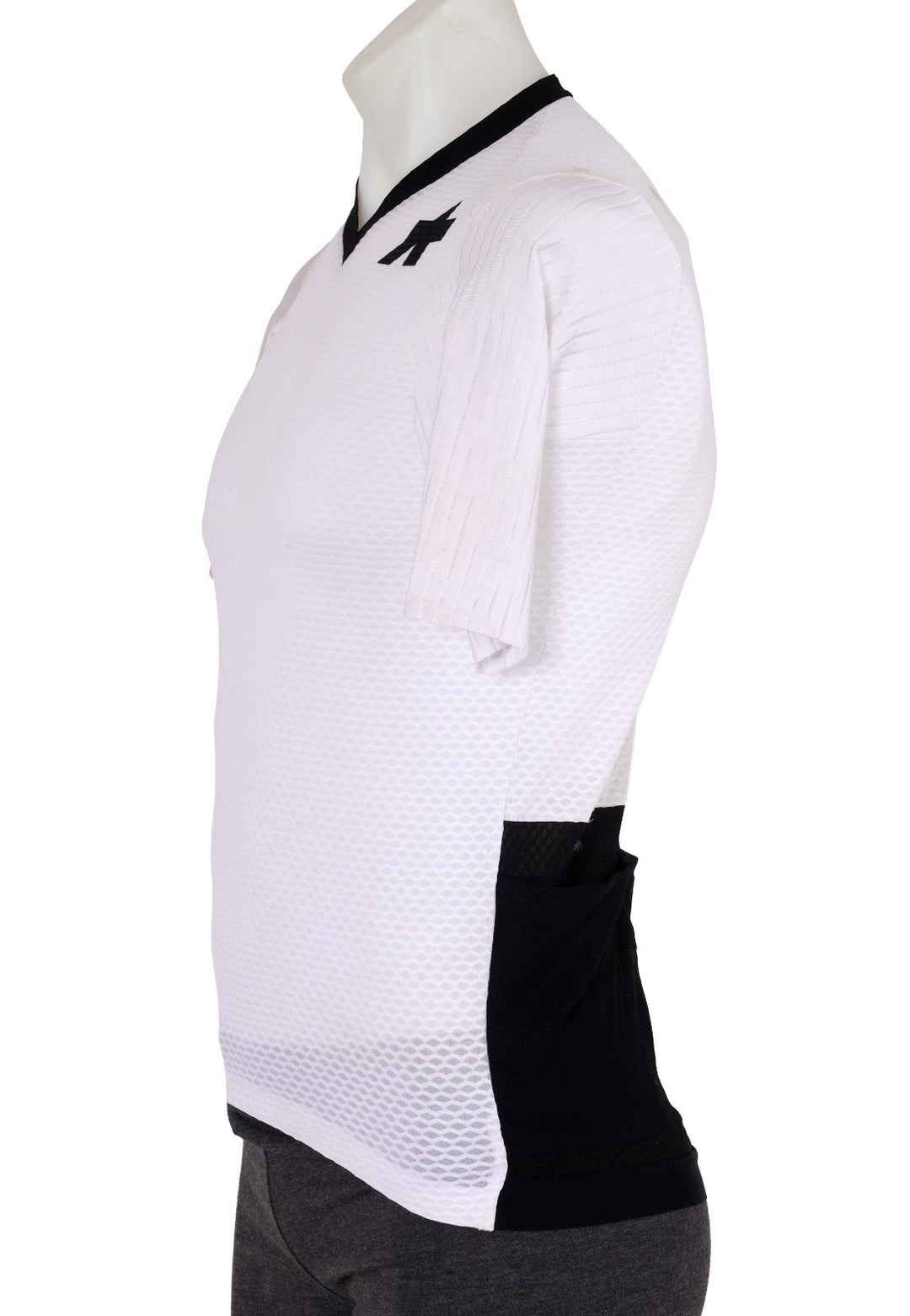 ASSOS Equipe RSR Short Sleeve Cycling Jersey Men LARGE White Road Bike Gravel