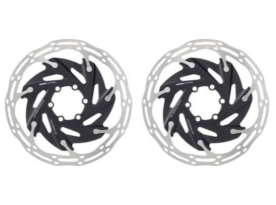 SRAM CenterLine CLX-R Road Bike Disc Brake Rotors PAIR 160mm 6-Bolt Gravel