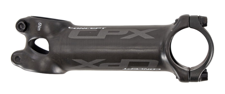 Concept CPX Carbon Road Bike Stem 31.8 x 110mm 6° BLACK Gravel Cycling